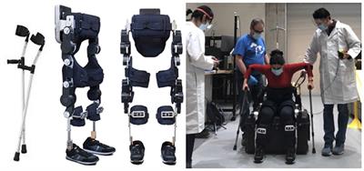 Can lower-limb exoskeletons support sit-to-stand motions in frail elderly without crutches? A study combining optimal control and motion capture